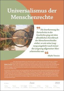 DIE ZEIT Philosophie Wochen-Kulturkalender 2023