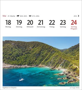 Griechische Inseln Sehnsuchtskalender 2026