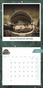 The Mandalorian Broschurkalender 2023. Kleiner Grogu ganz groß: Der Foto-Wandkalender rund um The Mandalorian mit zusätzlichem Poster, Platz für Termine und lustigen Zitaten.