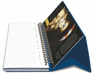 Stephen Hawking Universum Premium-Tischplaner 2026 - Wochenkalender mit 53 Bildern und Zitaten