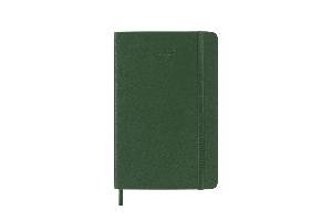 Moleskine 12 Monate Tageskalender 2024, Pocket/A6, Myrtengrün