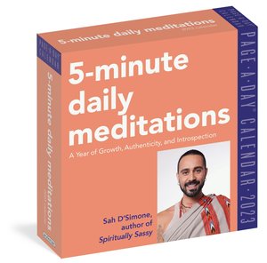 5-Minute Daily Meditations Page-A-Day Calendar 2023