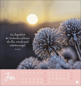 Ich wünsch dir ... stille Momente Postkartenkalender 2022