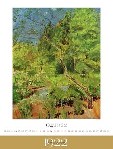 Meisterwerke 1922 - Kunst-Kalender 2022
