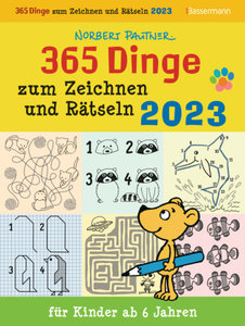 365 Dinge zum Zeichnen und Rätseln für Kinder ab 6 Jahren. ABK 2023