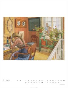 Carl Larsson Kalender 2025