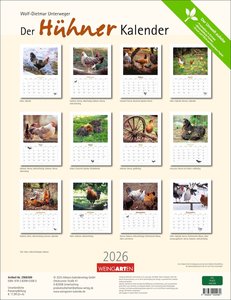 Der Hühnerkalender 2026