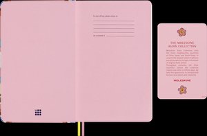 Moleskine Sakura 18 Monate Wochen Notizkalender 2024/2025, L/A5