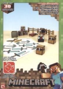 Minecraft 16702 - Papierset, Werkzeug, 30 Teile