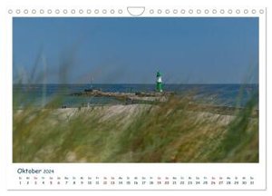 Warnemünde an der Ostsee (Wandkalender 2024 DIN A4 quer), CALVENDO Monatskalender
