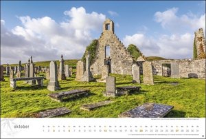 Schottland Globetrotter Kalender 2024. Wilde Küsten, Seen und Berge in einem Wandkalender XL. Die vielfältige Schönheit Schottlands in einem großformatigen Fotokalender.