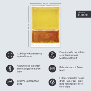 Mark Rothko Kalender 2026
