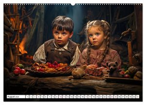 Märchenzauber - Verwunschene Welten (hochwertiger Premium Wandkalender 2024 DIN A2 quer), Kunstdruck in Hochglanz