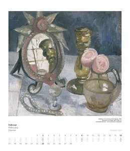 Paula Modersohn-Becker 2025 – Kunstkalender  – Wandkalender im Format 34,5 x 40 cm – Spiralbindung