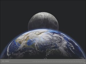 Kosmos Kalender 2024: Alexander von Humboldt-Reihe. Hochwertiger Foto-Wandkalender mit atemberaubenden Weltraum-Fotografien. Foto-Kalender XXL. Querformat.