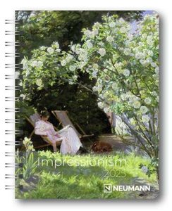 Impressionism 2025 - Diary - Buchkalender - Taschenkalender - Kunstkalender - 16,5x21,6