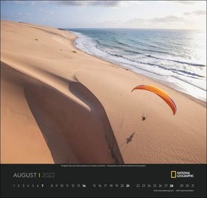 Outdoor & Adventure National Geographic Kalender 2022