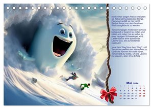 Missgeschick und Glück (Tischkalender 2024 DIN A5 quer), CALVENDO Monatskalender