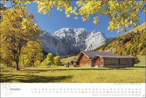 Österreich Globetrotter Kalender 2023. Die Alpenrepublik von ihren schönsten Seiten in einem großen Fotokalender. Ein Wandkalender 2023 im Großformat mit Urlaubsfeeling!