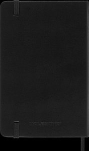 Moleskine 12 Monate Tageskalender 2024, Pocket/A6, Schwarz