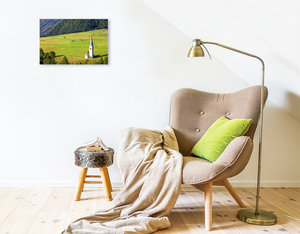 Premium Textil-Leinwand 45 cm x 30 cm quer Ein Motiv aus dem Kalender Kals am Großglockner