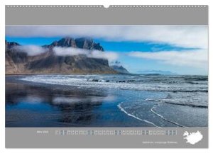 Naturerlebnis Island (hochwertiger Premium Wandkalender 2024 DIN A2 quer), Kunstdruck in Hochglanz