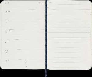 Moleskine 12 Monate Wochen Notizkalender 2024, Pocket/A6, Saphir