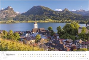 Österreich Globetrotter Kalender 2024. Die Alpenrepublik von ihren schönsten Seiten in einem großen Fotokalender. Ein Wandkalender 2024 im Großformat mit Urlaubsfeeling!