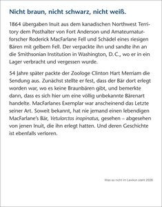 Was so nicht im Lexikon steht Tagesabreißkalender 2026