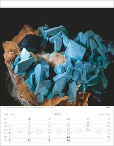 Mineralien Kalender 2026
