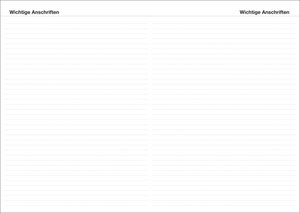 Terminer A6, Struktur schwarz 2026