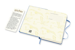Moleskine 12 Monate Tageskalender 2022 - Harry Potter, Pocket/A6, Antwerpen Blau