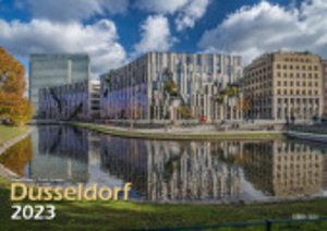 Düsseldorf 2023 Bildkalender A3 quer, spiralgebunden