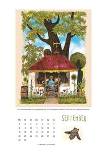 Der Otfried-Preußler-Kalender 2025 – Wandkalender für Kinder – Mit Räuber Hotzenplotz, Kleiner Hexe und Co. – 29,7 x 42 cm – Spiralbindung