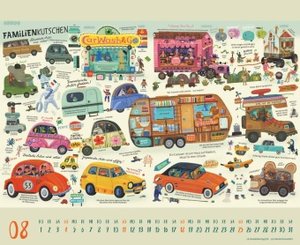 Kal. 2024 Tom Schamp: Bildwörterkalender der Fahrzeuge