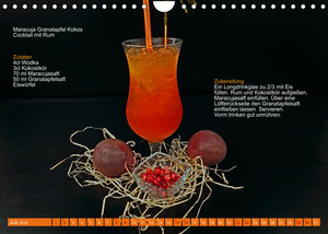 Faszination Rum Cocktails (Wandkalender 2023 DIN A4 quer)