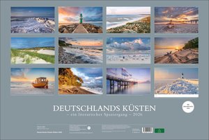 Deutschlands Küsten - Ein literarischer Spaziergang Kalender 2026 - Ein literarischer Spaziergang