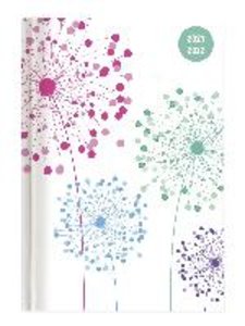 Collegetimer Blowballs 2021/2022 - Schüler-Kalender A6 (10x15 cm) - Pusteblume - Weekly - 224 Seiten - Terminplaner - Alpha Edition