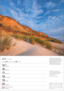 Sylt Wochenplaner 2026 - Eine Reise in 53 Bildern