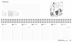 Loriot Büroplaner Kalender 2022