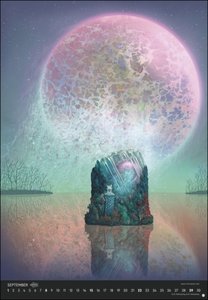 Inner Mystic Posterkalender 2024 von Andy Kehoe. Märchenhafter Wandkalender mit 12 mystischen Traumwelten. Magischer Kalender 2024 im Hochformat 37 x 53,5 cm.