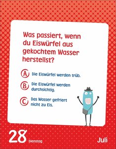 Wissen für Kids Tagesabreißkalender 2026