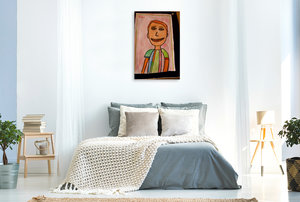 Premium Textil-Leinwand 60 cm x 90 cm hoch Ein Motiv aus dem Kalender Kinderbilder \"Das bin ich\"