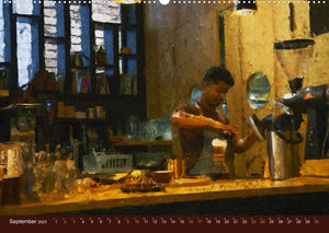 Kaffeesatz - Kunst und Tradition (Premium, hochwertiger DIN A2 Wandkalender 2023, Kunstdruck in Hochglanz)