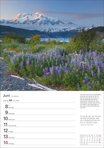 Wunder der Natur Wochenplaner 2026