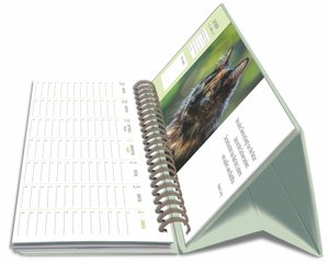 Katzen Premium-Tischplaner 2026 - Der literarische Wochenkalender mit Zitaten