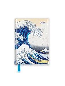 Utagawa Hiroshige - Die Welle - Taschenkalender 2023