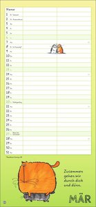 Catzz Planer für zwei Kalender 2022