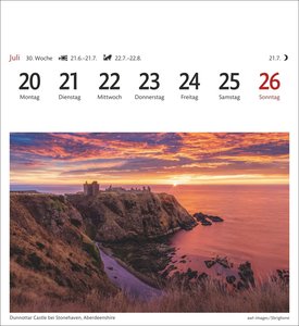 Schottland Sehnsuchtskalender 2026