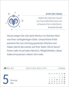 Widder Sternzeichenkalender 2026